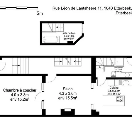 Apartment In Brussels, Lantsheere By Homenhancement Sa *